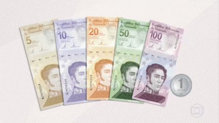 Venezuela elimina seis zeros de sua moeda pela hiperinflação Venezuela elimina seis zeros de sua moeda pela hiperinflação