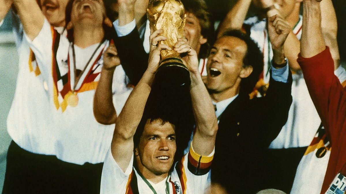 MATTHÄUS  “Não vejo o Brasil como favorito”, diz o capitão alemão em 1990