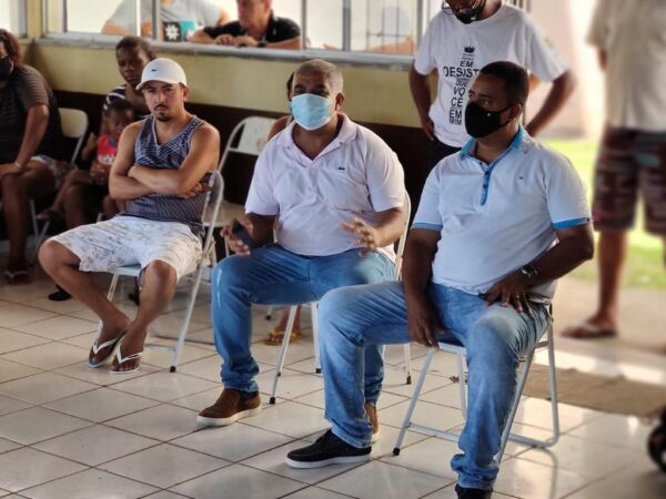Edson Quinto se reúne com representantes dos condomínios Ingá I e II Edson Quinto se reúne com representantes dos condomínios Ingá I e II