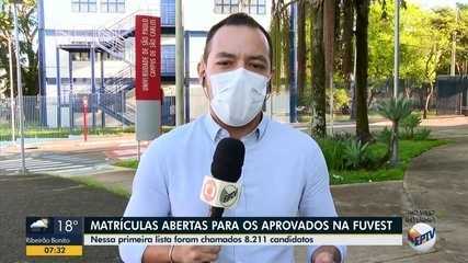 Matrículas para os aprovados na Fuvest começa nesta segunda-feira Matrículas para os aprovados na Fuvest começa nesta segunda-feira