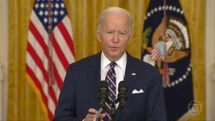 Biden afirma que dará resposta ‘unida e decisiva’ contra a Rússia