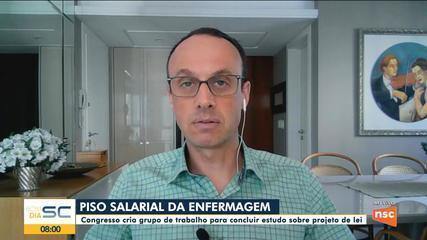 Renato Igor fala sobre projeto que fixa piso salarial para enfermeiros