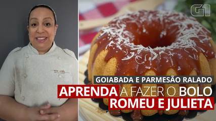 Aprenda a fazer o bolo Romeu e Julieta