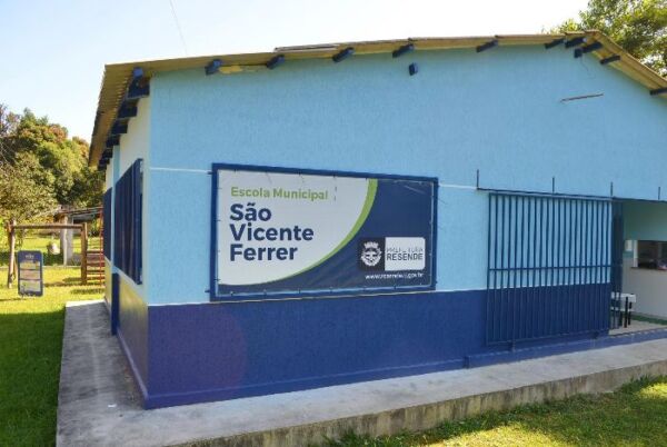 Prefeitura de Resende entrega na próxima terça-feira a revitalização de mais duas unidades de ensino Prefeitura de Resende entrega na próxima terça-feira a revitalização de mais duas unidades de ensino