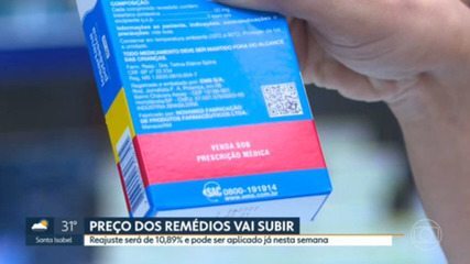 Preço dos medicamentos vai subir