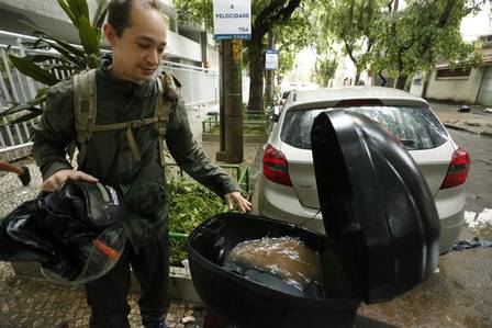 Rio volta ao estagio de atenção; chuva já provoca transtornos em alguns pontos da cidade