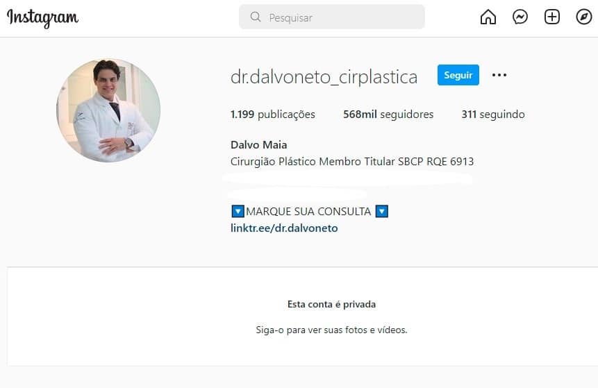 Cirurgião plástico com mais de 500 mil seguidores é acusado de erros graves por pacientes