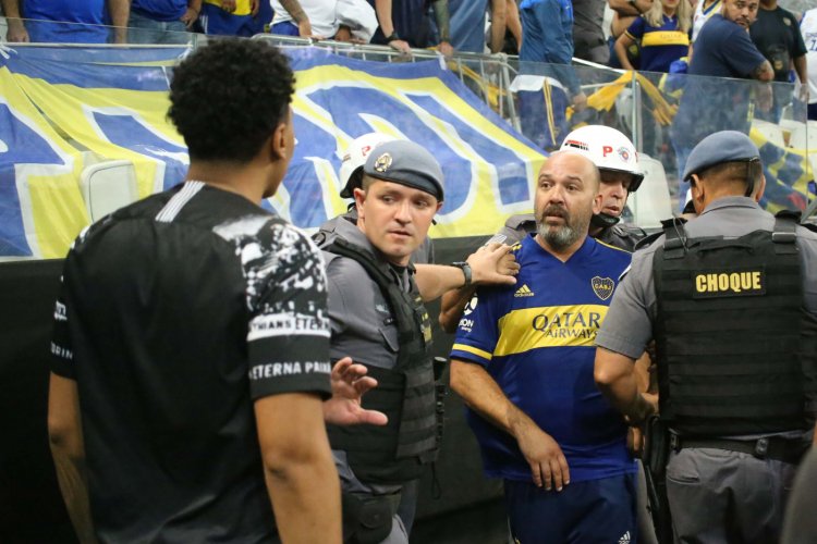 torcedor é preso na Neo Química Arena