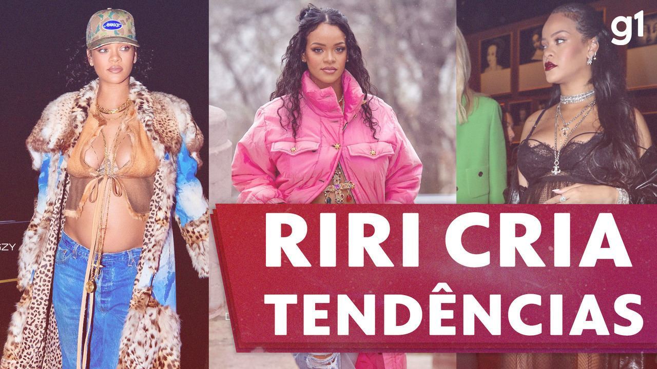 Semana Pop mostra tendências ditadas por Rihanna durante gravidez