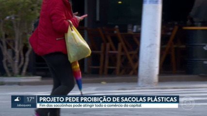 Sacolas plásticas podem ser proibidas no comércio da cidade de São Paulo