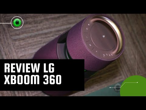 Review | LG Xboom 360: elegante e curiosa caixa de som para festas chiques