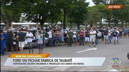 Ford decide encerrar produção no Brasil e fábrica em Taubaté será fechada