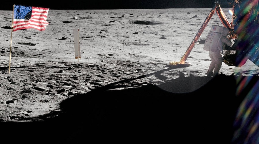 Amostras lunares devoradas por baratas são colocadas a venda