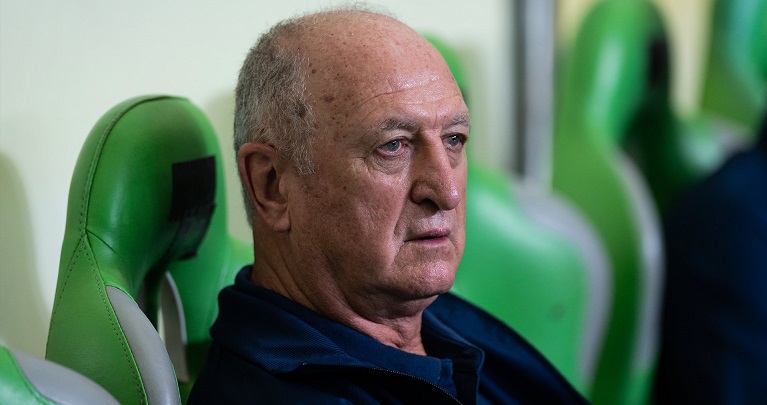 O técnico Felipão