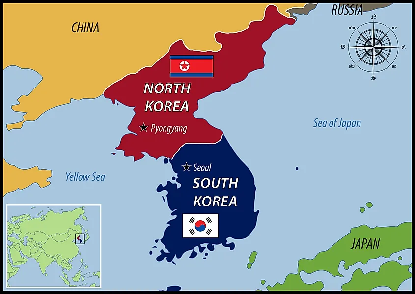 Fronteiras Coreia do Norte