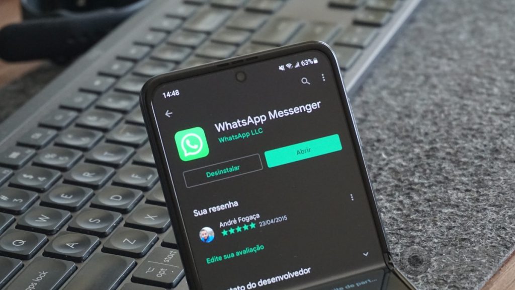 WhatsApp no Android (Imagem: André Fogaça/Olhar Digital)