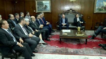 Pacheco discute com representantes dos estados proposta do governo de reduzir impostos sobre combustíveis Pacheco discute com representantes dos estados proposta do governo de reduzir impostos sobre combustíveis