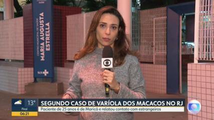 Saúde do RJ investiga 5 casos de varíola dos macacos; 10 já foram descartados | Rio de Janeiro Saúde do RJ investiga 5 casos de varíola dos macacos; 10 já foram descartados | Rio de Janeiro