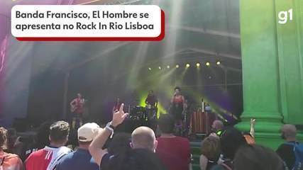 Banda Francisco, El Hombre se apresenta no Rock In Rio Lisboa