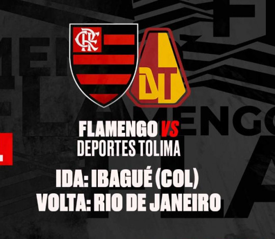Flamengo enfrentará o Deportes Tolima nas oitavas de final da Libertadores  - Flamengo