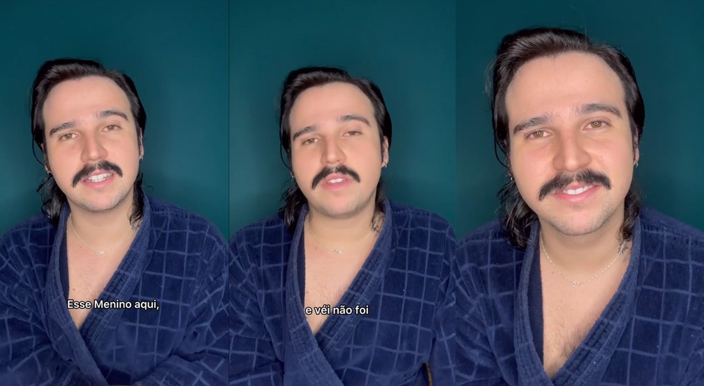 Esse Menino, da 'pifaizer', anuncia 'férias, sem tempo certo de acabar' — Foto: Reprodução/Instagram