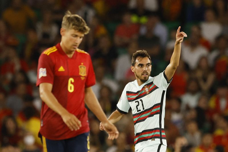 Espanha e Portugal empatam por 1 x 1 na Liga das Nações da Uefa