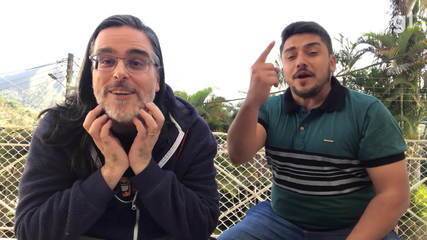 Repórter Barney Campos faz entrevista exclusiva com Guilherme Briggs Repórter Barney Campos faz entrevista exclusiva com Guilherme Briggs
