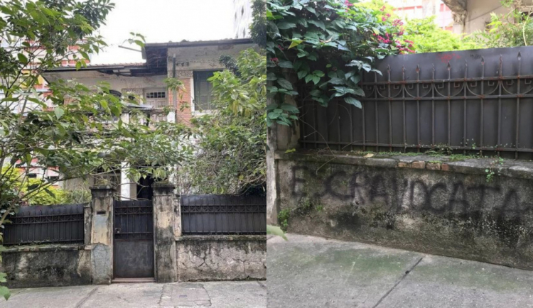 mulher da casa abndonada