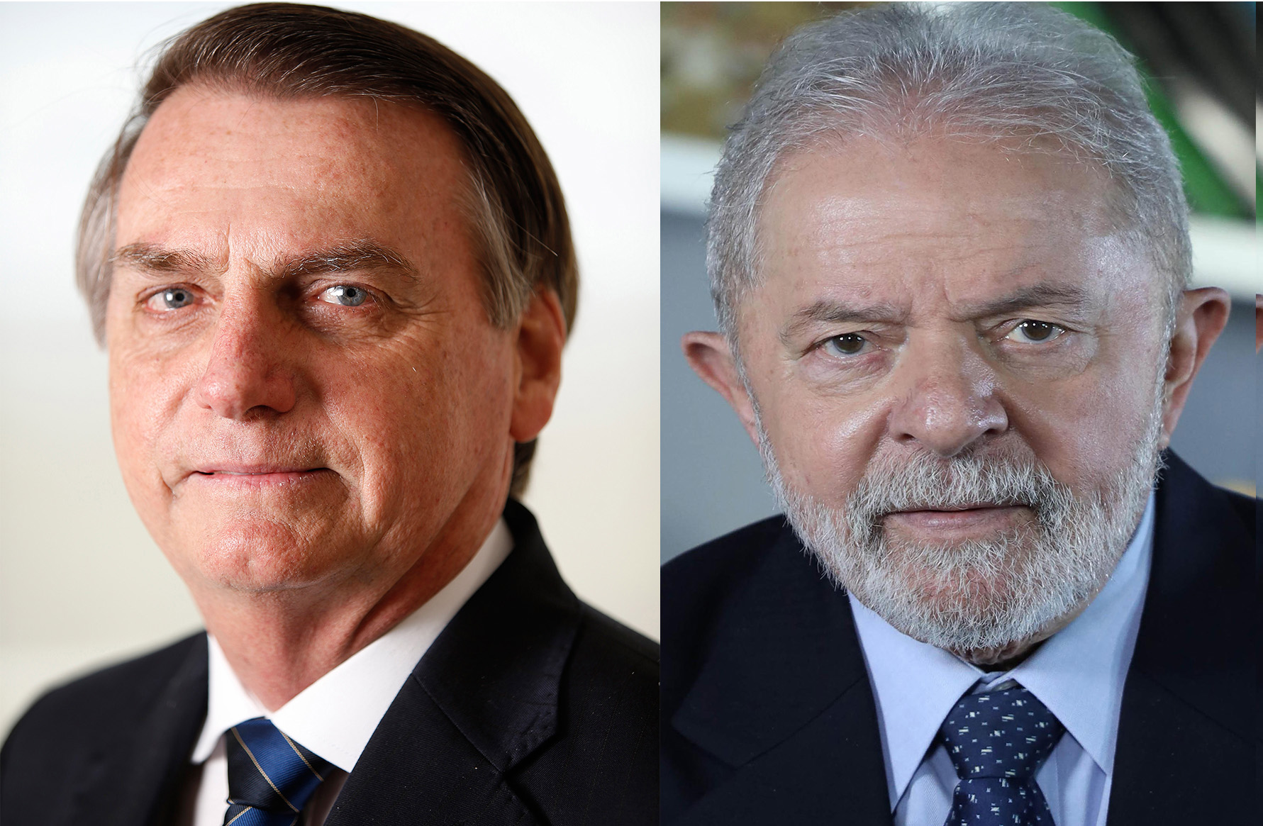 Jair Bolsonaro ©Jonne RorizLula ©Ricardo Stuckert2021