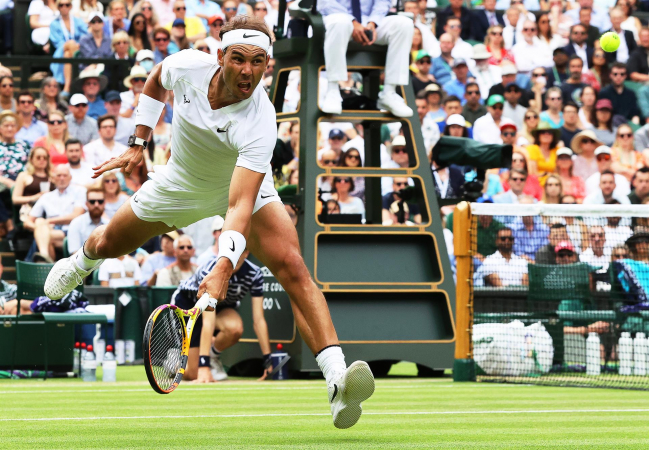 Rafael Nadal está na semifinal de Wimbledon