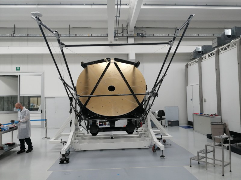 Novo telescópio será um dos maiores que já voou em um balão de alta altitude. Imagem: Media Lario/Divulgação