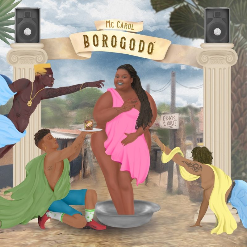 Capa do álbum 'Borogodó', de MC Carol, inspirada em Botticelli  — Foto: Divulgação