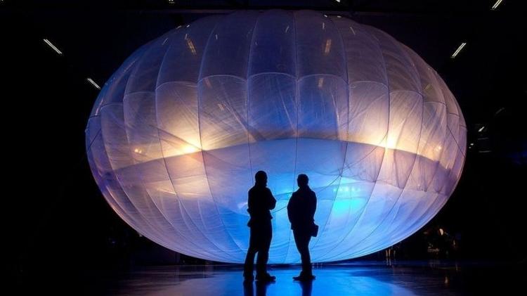 Um balão do Google pode ajudar a levar a internet a lugares remotos - Getty Images - Getty Images