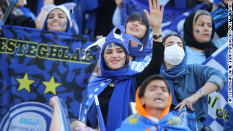 Thursday marked the first time in over 40 years women were allowed to watch a domestic game.