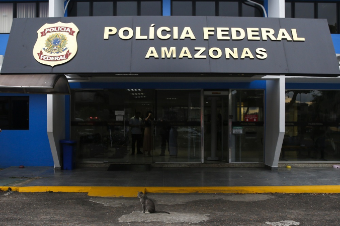 Fachada da Polícia Federal no Amazonas