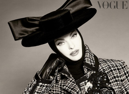 Linda Evangelista; Vogue