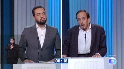 Debate RJ: Ganime (NOVO) pergunta a Castro (PL) sobre corrupção Debate RJ: Ganime (NOVO) pergunta a Castro (PL) sobre corrupção
