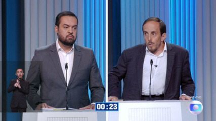 Debate RJ: Paulo Ganime (NOVO) pergunta para Cláudio Castro (PL) sobre corrupção Debate RJ: Paulo Ganime (NOVO) pergunta para Cláudio Castro (PL) sobre corrupção