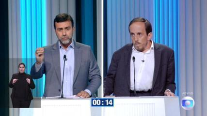 Debate RJ: Marcelo Freixo (PSB) pergunta para Paulo Ganime (NOVO) sobre corrupção no governo Debate RJ: Marcelo Freixo (PSB) pergunta para Paulo Ganime (NOVO) sobre corrupção no governo
