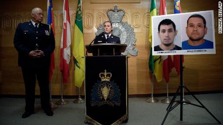 1 suspect in mass stabbing in Canada found dead, the other is still missing