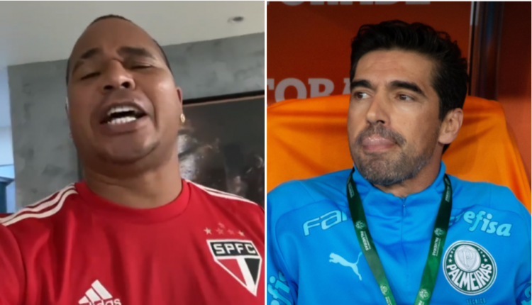 Ídolo do São Paulo, Aloísio Chulapa criticou Abel Ferreira nas redes sociais