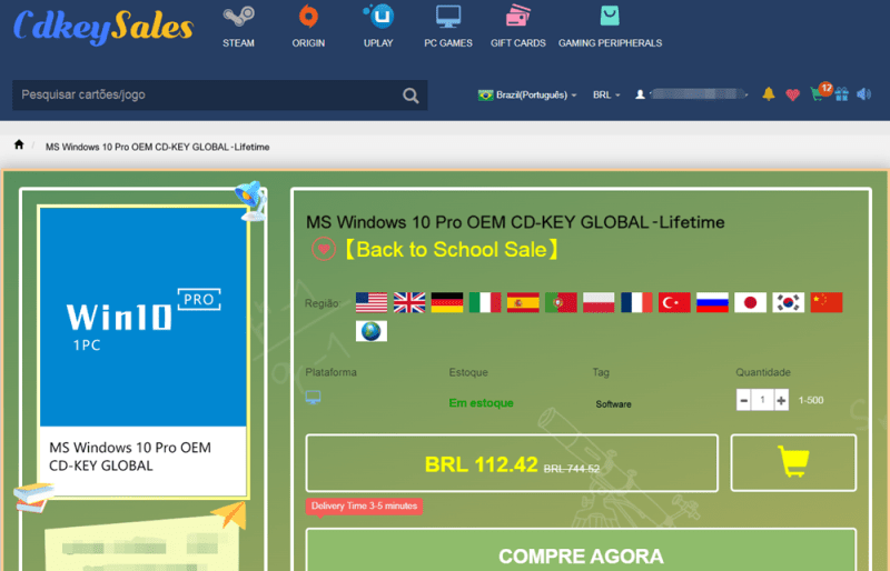 Adquira o Windows 10 por apenas R e o Windows 11 por R na Promoção de Outono!