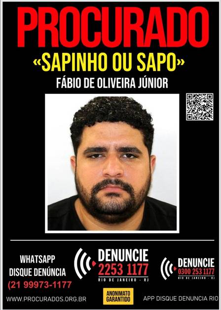 Cartaz pede informações sobre homem que matou estelionatário dentro de restaurante na Barra da Tijuca
