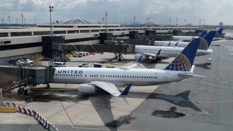 avião da united airlines