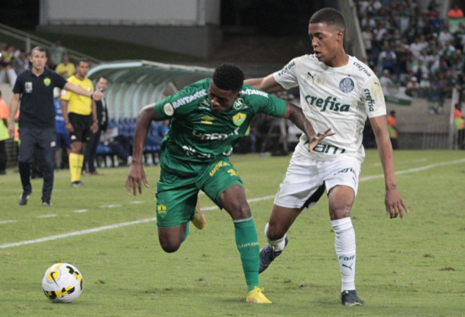 Palmeiras e Cuiabá empataram em 1 a 1 na Arena Pantanal