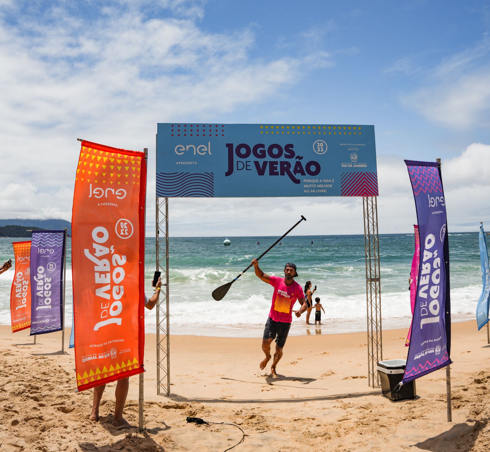 Jogos de Verão em Cabo Frio tem show de Natiruts no encerramento e muita adrenalina em 3 dias
