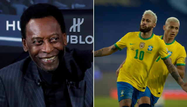 Pelé exaltou Neymar após vitória da seleção sobre o Peru na Copa América