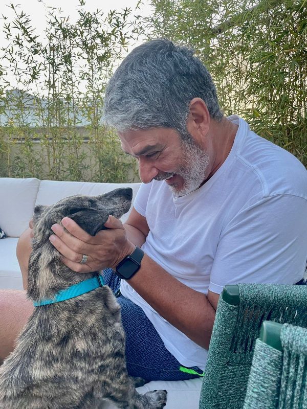 William Bonner fala sobre resgate de cachorro: 'Quando você adota um animal abandonado, a transformação que ele passa é fantástica'