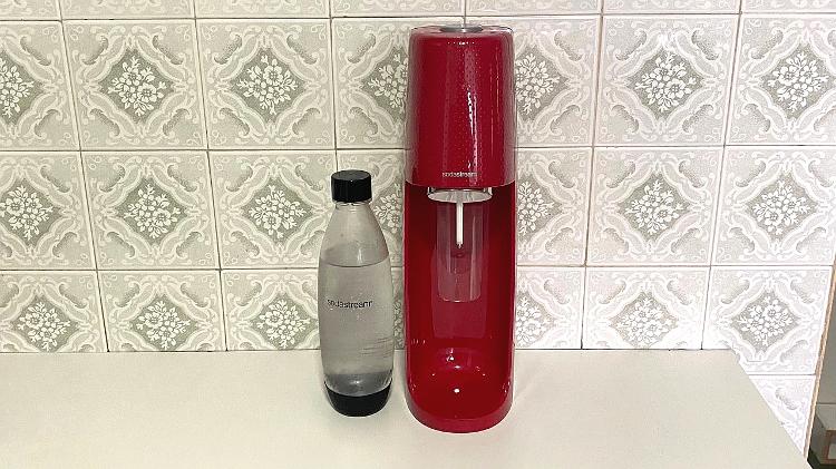 1 - Sodastream é opção para fazer água com gás em casa - Rodrigo Lara/Tilt - Rodrigo Lara/Tilt