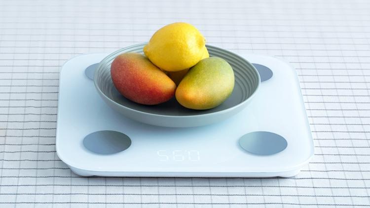 Balança da Xiaomi permite pesar objetos que pesam de 100 gramas a 10 kg - Divulgação - Divulgação
